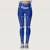 Collants bleus en pause (Devant)