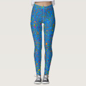 Collants bleus pour femmes Tangles (Devant)