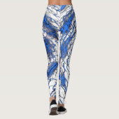 Collants Blue Fluid Motion (Dos)