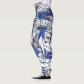 Collants Blue Fluid Motion (Gauche)