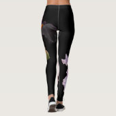 Collants botaniques Midnight Bloom (Dos)