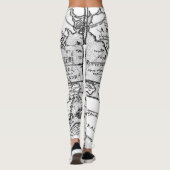 Collants Carte Vintage (Dos)