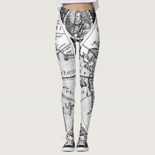 Collants Carte Vintage (Devant)