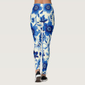 collants cascade de fleur bleue (Dos)