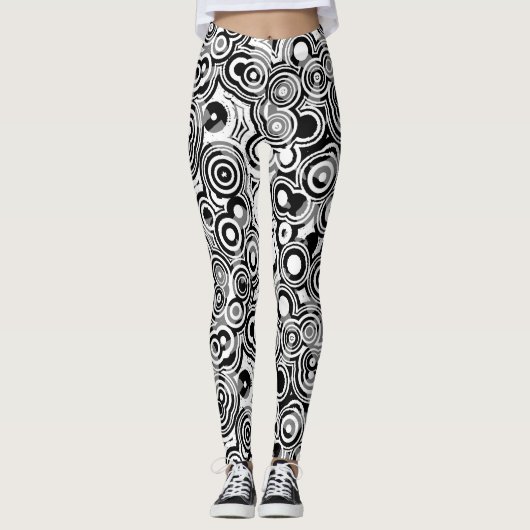 collants cercles abstraits (Devant)
