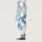 collants chevrons bleus (Gauche)