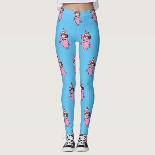 Collants Cochons Ivres (Devant)