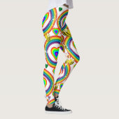 Collants coeurs abeille arc-en-ciel (Droite)