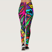 Collants colorés amusants et élégants (Dos)