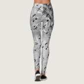 collants colorés notes élégantes motif tendance br (Dos)