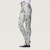 collants colorés notes élégantes motif tendance br (Gauche)