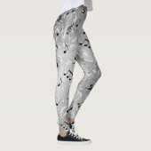 collants colorés notes élégantes motif tendance br (Droite)