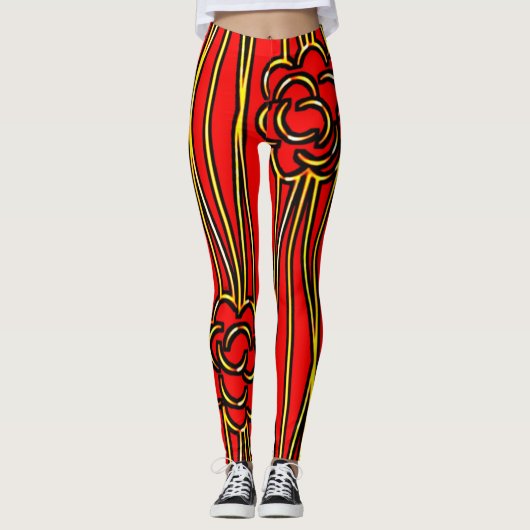 Collants colorés vibrants et confortables (Devant)