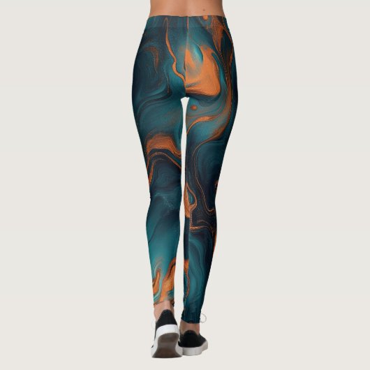 Collants Copper Flow (Dos)