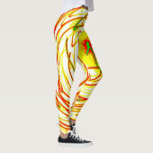 Collants Cosmic Galaxy – Motif d'art spatial néon (Droite)