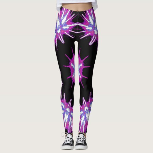 Collants Cosmic Neon Starburst (Devant)