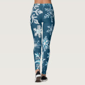 collants cristaux de flocon de neige (Dos)