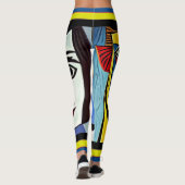 Collants d'art abstrait (Dos)