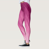 Collants d'art abstrait rose foncé à blanc (Gauche)