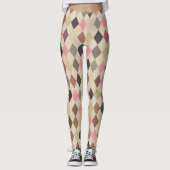 Collants de créateur Harlequin (Devant)