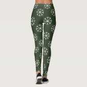 Collants de fête de Noël avec motif de flocon de n (Dos)