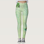 Collants de la Saint-Patrick lutin (Devant)