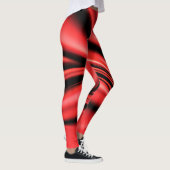 Collants de Luxe en Satin de Soie Rouge (Droite)