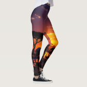 Collants de majesté du coucher de soleil africain (Droite)