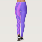 Collants de mode à motif zèbre néon (Dos)