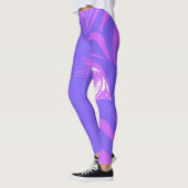 Collants de mode à motif zèbre néon (Gauche)
