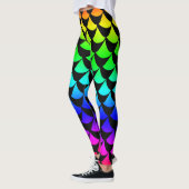 Collants de sirène arc-en-ciel (Gauche)