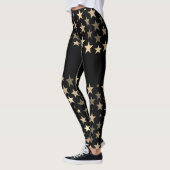 Collants de sport de qualité avec des étoiles dess (Gauche)