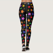 Collants de sport de qualité avec des étoiles sur (Dos)