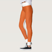 Collants de sport orange élégants (Gauche)