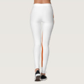 Collants de sport orange élégants (Dos)