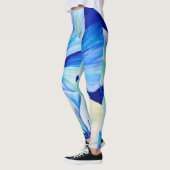 Collants de style Flux Océanique en Art Abstrait B (Gauche)