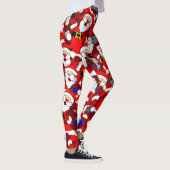Collants de vacances de Père Noël joyeux (Droite)