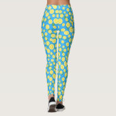 Collants d'été bleus à tranche de citron frais (Dos)
