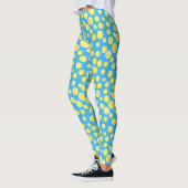 Collants d'été bleus à tranche de citron frais (Gauche)