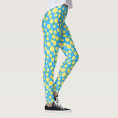 Collants d'été bleus à tranche de citron frais (Droite)