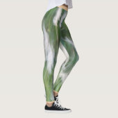 Collants d'herbe flou avec un bord pêche (Droite)