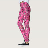 Collants drôles Cochon Rose (Gauche)