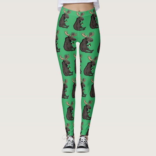 Collants du Moose ivre (Devant)