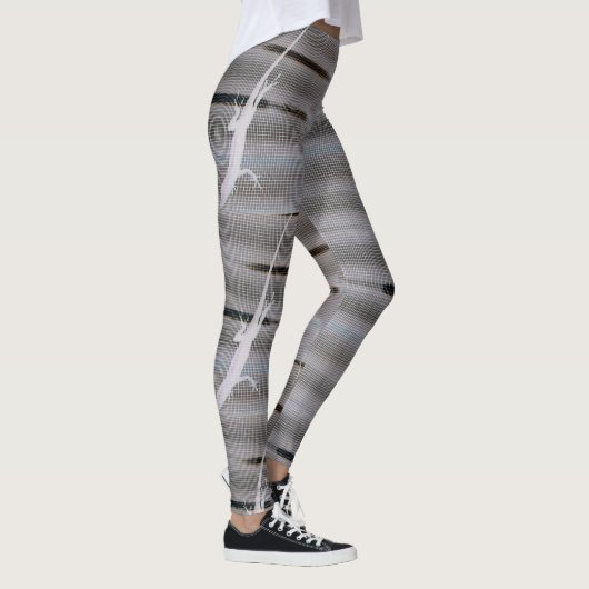collants en nuances de gris silhouette de lézard a (Droite)