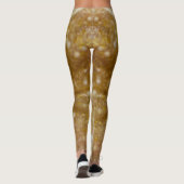 Collants en slime pailleté or (Dos)