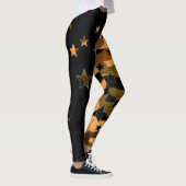 Collants étoile noir et camouflage (Droite)