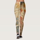 Collants extensibles pour dames avec art et design (Dos)