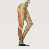 Collants extensibles pour dames avec art et design (Droite)