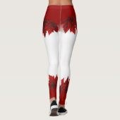 Collants Feuille d'Érable du Canada Collants Feuil (Dos)