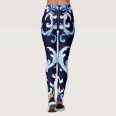 collants fleur d'azur (Dos)